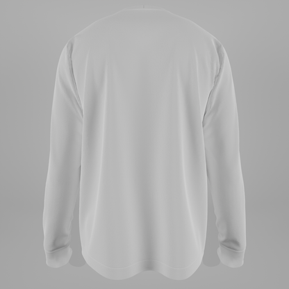 RTC Logo White Long Sleeve Tee