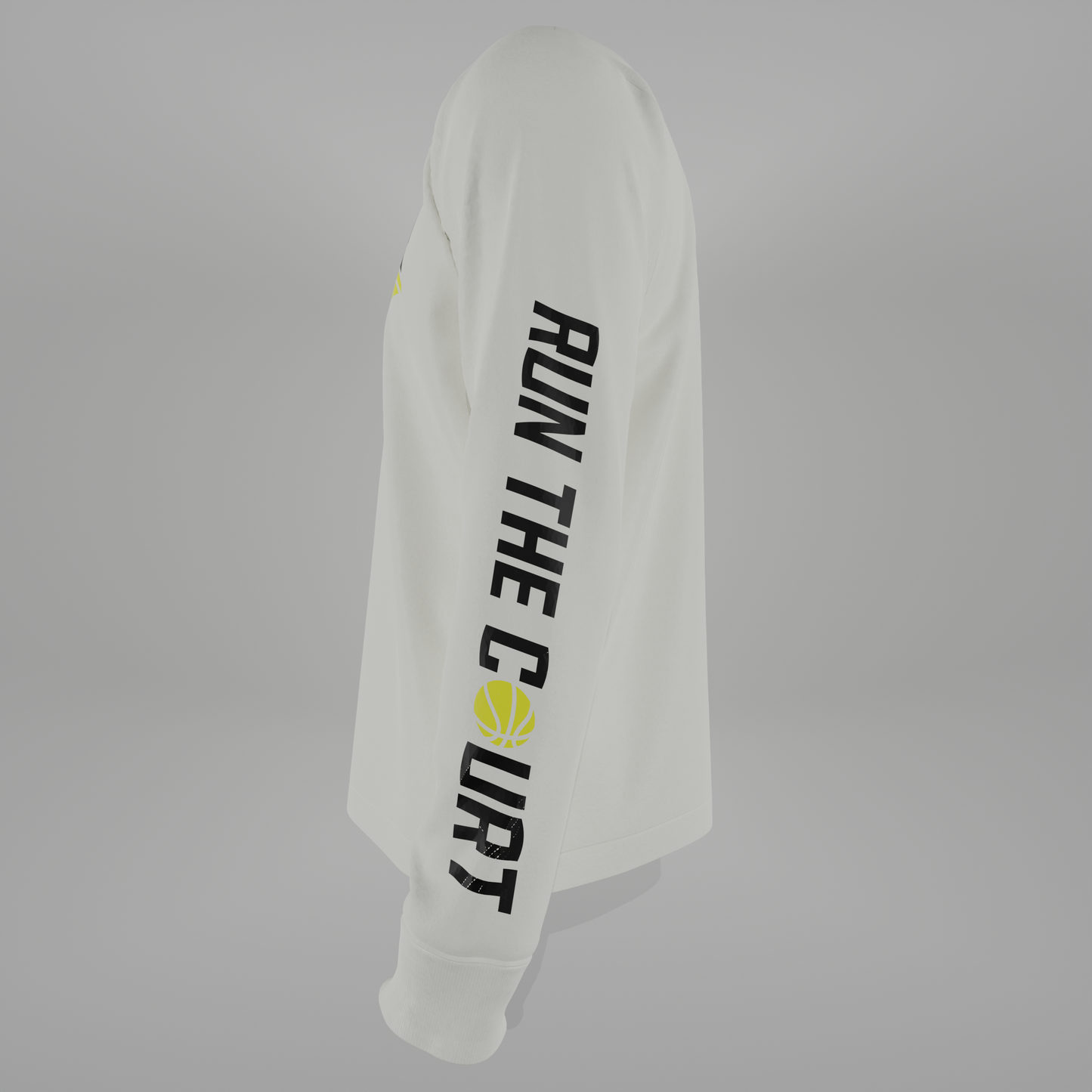 RTC Logo White Long Sleeve Tee