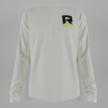 RTC Logo White Long Sleeve Tee